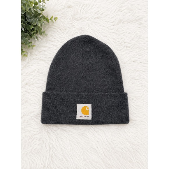 Carhartt Other - Carhartt Acrylic Watch Hat Beanie Charcoal Gray Heather Made in USA OSFA